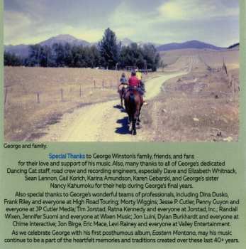 CD George Winston: Eastern Montana