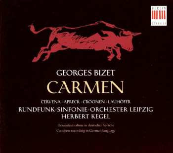2CD Georges Bizet: Carmen (Complete Recording In German Language) DIGI