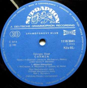 3LP/Caja Leonard Bernstein: Carmen (3xLP + BOX + BOOKLET)