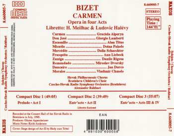 3CD Georges Bizet: Carmen