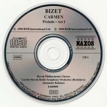 3CD Georges Bizet: Carmen