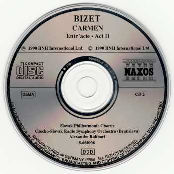 3CD Georges Bizet: Carmen