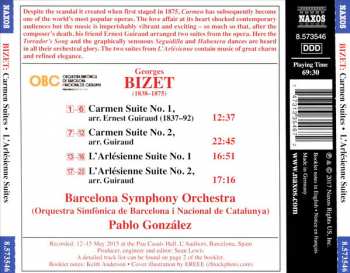 CD Georges Bizet: Carmen Suites; L'Arlésienne Suites