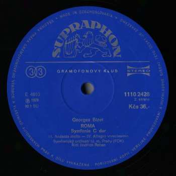 LP Georges Bizet: Roma