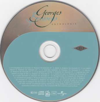 3CD/Caja Georges Brassens: Anthologie