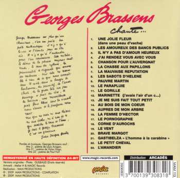 CD Georges Brassens: Georges Brassens Chante ...
