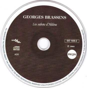 CD Georges Brassens: La Prière