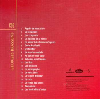 5CD/Caja Georges Brassens: L'Album De Sa Vie LTD