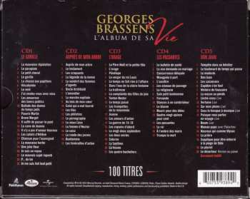 5CD/Caja Georges Brassens: L'Album De Sa Vie LTD