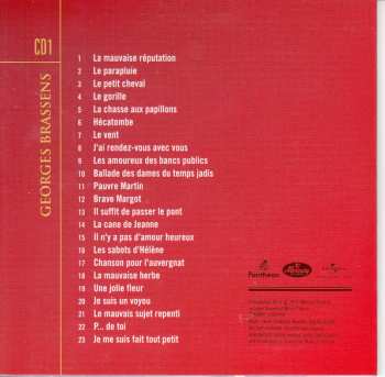 5CD/Caja Georges Brassens: L'Album De Sa Vie LTD