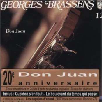 CD Georges Brassens: 12 - Don Juan