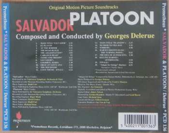 CD Georges Delerue: Platoon / Salvador (Original Motion Picture Soundtracks)