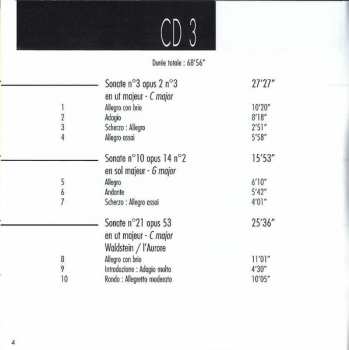 10CD/Caja Ludwig van Beethoven: Integrale Des Sonates Pour Piano & Variations Diabelli = Complete Piano Sonatas & Diabelli Variations