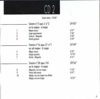 10CD/Caja Ludwig van Beethoven: Integrale Des Sonates Pour Piano & Variations Diabelli = Complete Piano Sonatas & Diabelli Variations