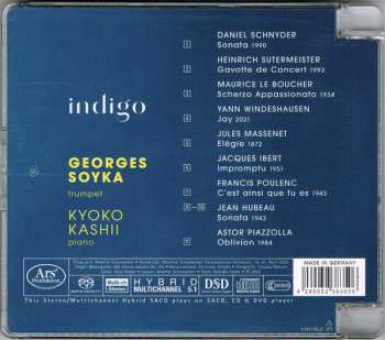 SACD Georges Soyka: Indigo