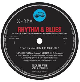LP Georgie Fame: R&B and Jazz at the BBC 1966-1967