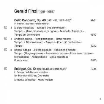 SACD BBC Symphony Orchestra: Cello Concerto / Eclogue / New Year Music / Grand Fantasia And Toccata