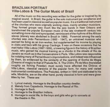 CD Gerald Garcia: Brazilian Portrait - Villa-Lobos And The Guitar Music Of Brazil