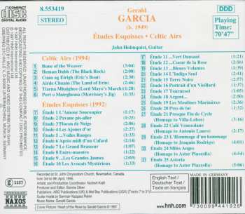CD John Holmquist: Études Esquisses / Celtic Airs