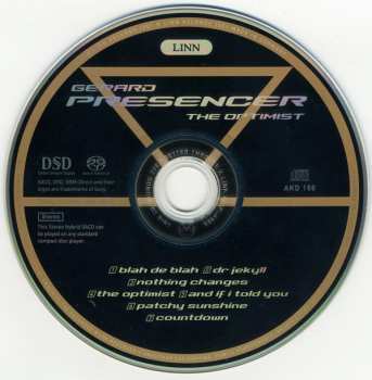 SACD Gerard Presencer: The Optimist