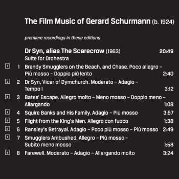 CD BBC Philharmonic: The Film Music Of Gerard Schurmann