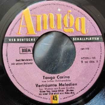 SP Orchester Gerd Natschinski: Vaya Con Dios / Viola, Viola / Tango Carina / Verträumte Melodien