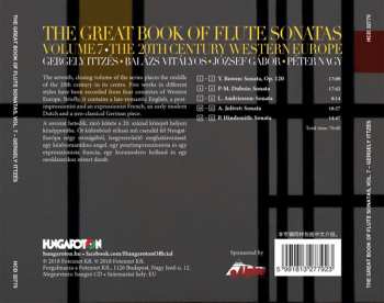 CD Péter Nagy: The Great Book Of Flute Sonatas: Volume 7 - The 20th Century Western Europe