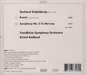 CD Eivind Aadland: Symphonic Drama »Brand« / Symphony No. 2
