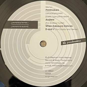 LP Geri Allen Trio: The Printmakers LTD