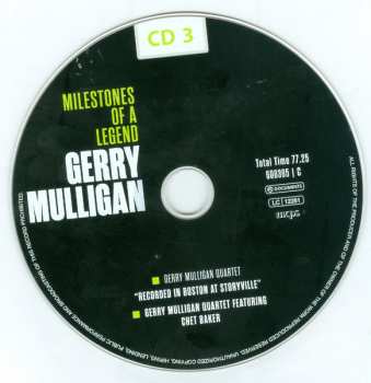 10CD Gerry Mulligan: Milestones Of A Legend