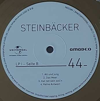 2LP Gert Steinbäcker: 44 CLR | LTD