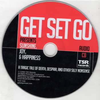 CD/DVD Get Set Go: Get Set Go Presents Sunshine, Joy, & Happiness (A Tragic Tale Of Death, Despair, And Other Silly Nonsense)