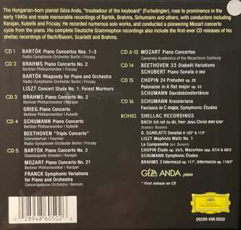 17CD/Caja Géza Anda: Complete Deutsche Grammophon Recordings LTD