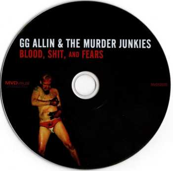 DVD GG Allin & The Murder Junkies: Blood, Shit, And Fears
