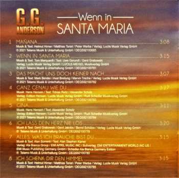 CD G.G. Anderson: Wenn In Santa Maria