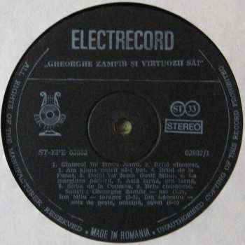 LP Gheorghe Zamfir: Zamfir Și Virtuozii Săi