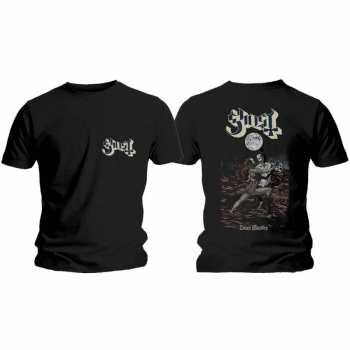 Merch Ghost: Camiseta Dance Macabre Cover & Logo Ghost 