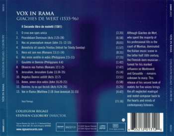 CD Stephen Cleobury: Vox In Rama (Il Secondo Libro De Motetti)