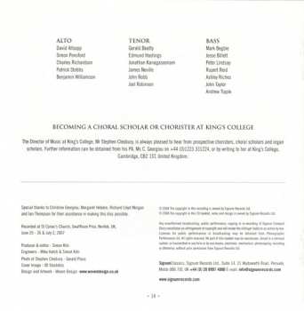 CD Stephen Cleobury: Vox In Rama (Il Secondo Libro De Motetti)