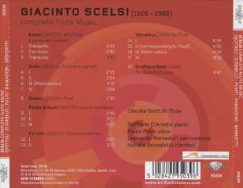 CD Giacinto Scelsi: Complete Flute Music