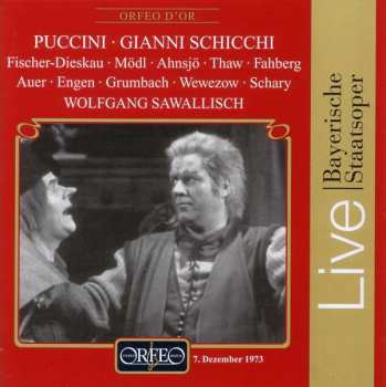 CD Giacomo Puccini: Gianni Schicchi