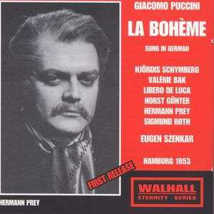 2CD Giacomo Puccini: La Boheme (in Dt.spr.)