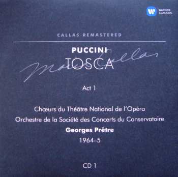 2CD Maria Callas: Tosca