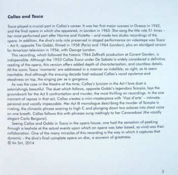 2CD Maria Callas: Tosca