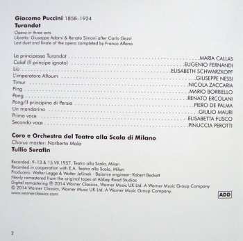 2CD Giacomo Puccini: Turandot