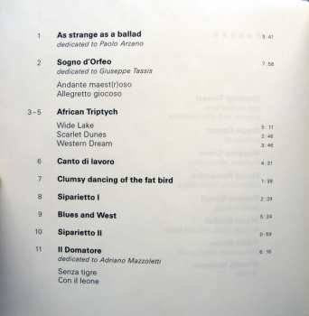 CD Gianluigi Trovesi Octet: Fugace