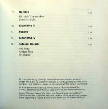 CD Gianluigi Trovesi Octet: Fugace