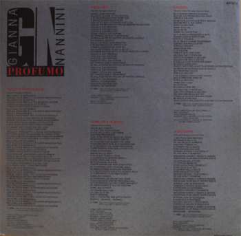 LP Gianna Nannini: Profumo