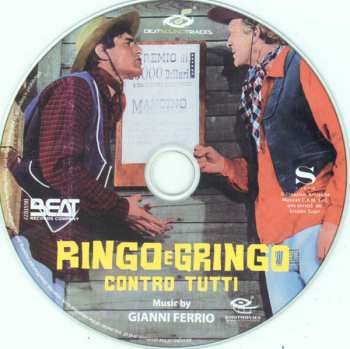 CD Gianni Ferrio: Ringo E Gringo Contro Tutti (Original Motion Picture Soundtrack) LTD