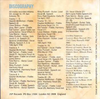 4CD/Caja Gid Tanner & His Skillet Lickers: Gid Tanner And The Skillet Lickers